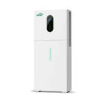 Front view of ELE 30kWh all-in-one battery system with a 12kW split-phase inverter