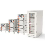 ELECNO 3U high-voltage rack battery modules and cabinet configurations
