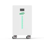 ELECNO 51.2V 206Ah LED light-bar battery front view